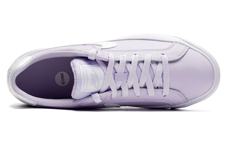 Женские кеды Nike Court Royale AC (бело-фиолетовые) — фото 4
