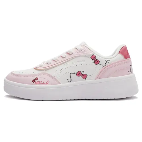 Li Ning Sourdough Bubble Jellyfish, Bowknot Kitten Abrasion Resistant Breathable Abrasion Resistant Breathable Low top