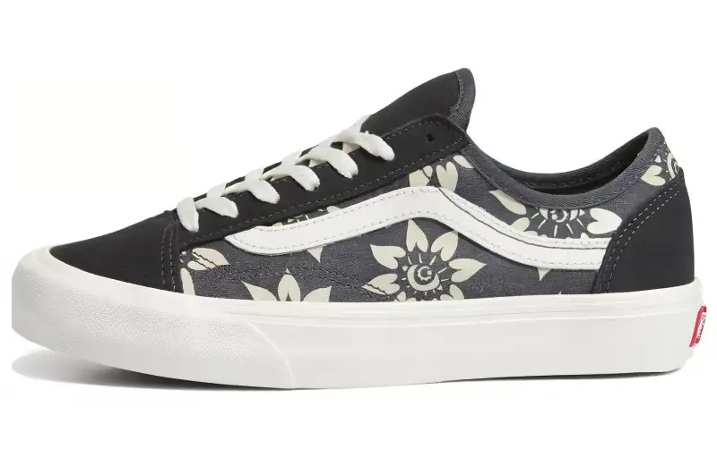 Vans Style 36 Decon Low Top Sneakers 'Black Grey' Women's