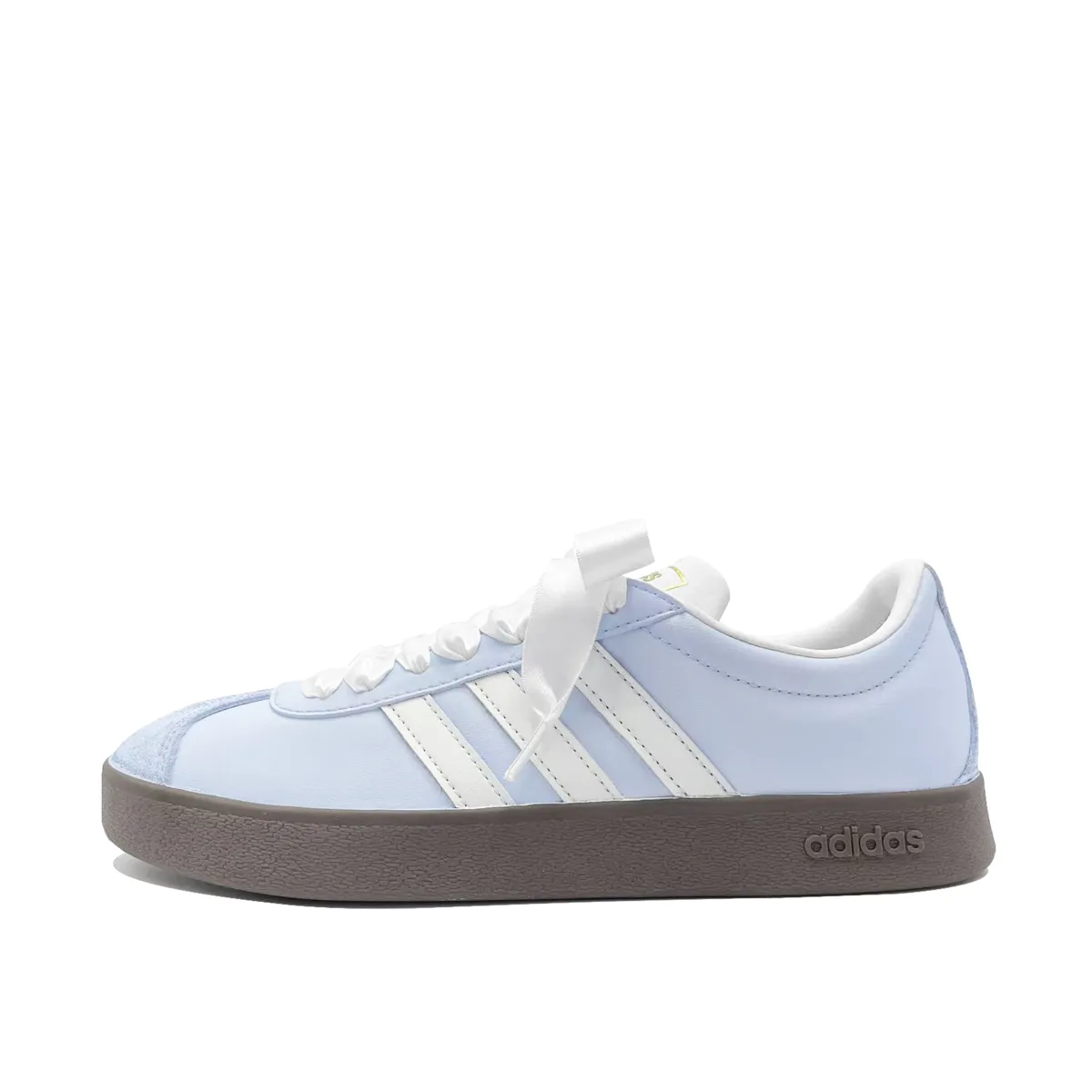 Adidas Neo VL COURT 2.0 Moonlight BlueTrack Leather Coverage Balance Low top Skateboard Shoes Unisex Blue White