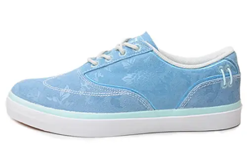 Li Ning Skateboard Shoes Women's Low Top Air Blue/Light Blue/White