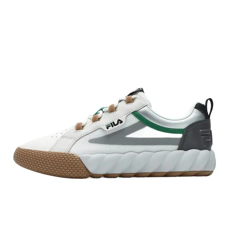 FILA Campo Low top Skateboard Shoes Men's White Gray