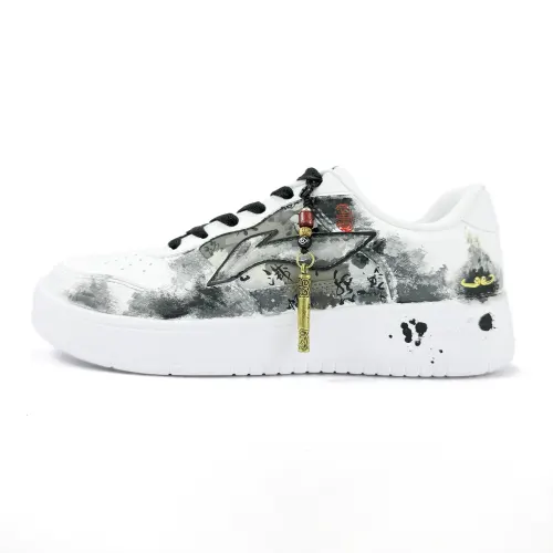 Li Ning Floating Boat Calligraphy Artworks Black Myth Sun Wukong Slip Resistant, Abrasion Resistant, Breathable