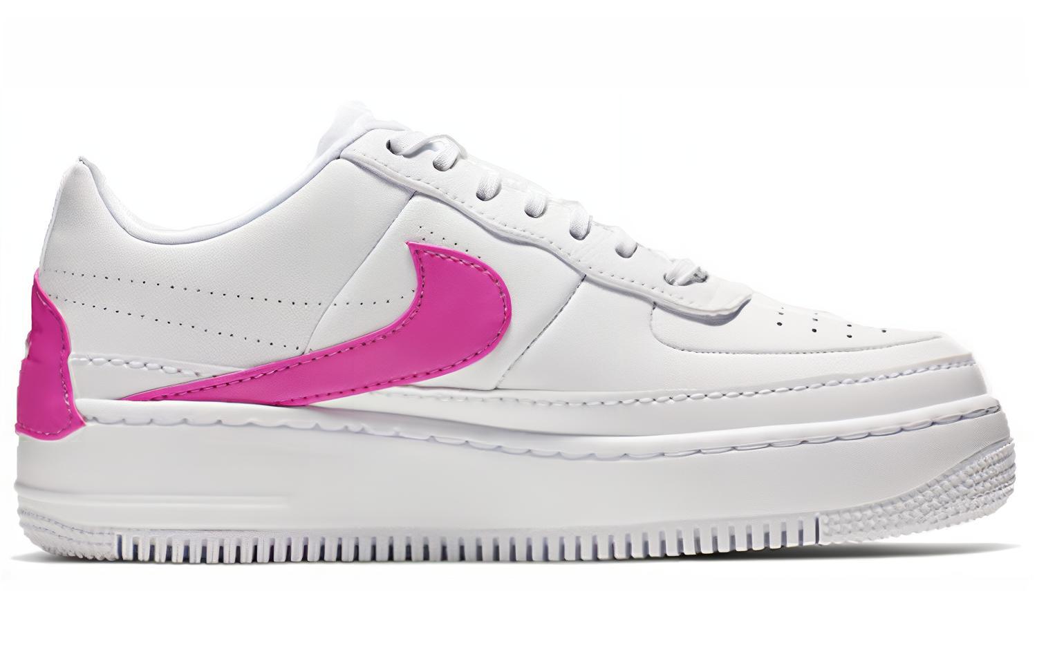 Женские кеды Nike Air Force 1 Jester XX OG (бело-розовые) — фото 2
