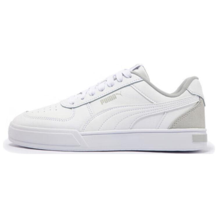 PUMA Caven Abrasion Resistant Low top Skateboard Shoes Unisex White