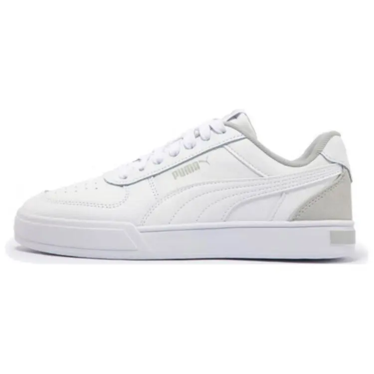 PUMA Caven Abrasion Resistant Low top Skateboard Shoes Unisex White