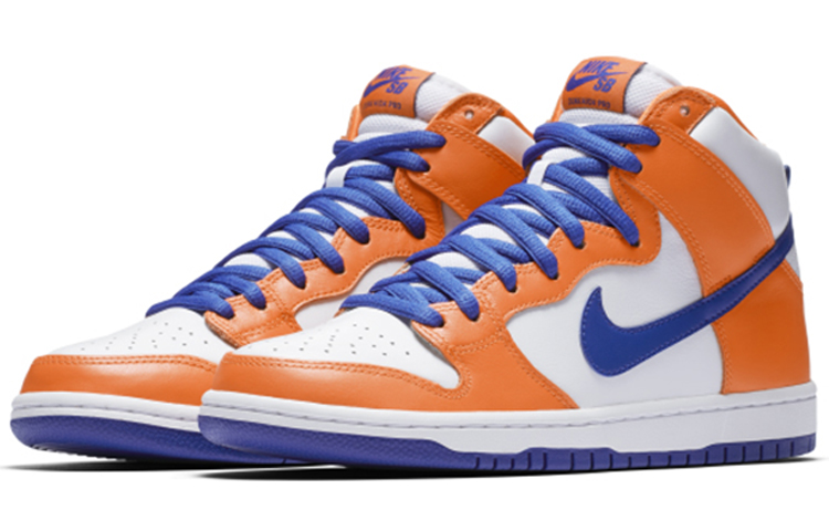Кеды Nike Dunk SB Danny Supa (бело-сине-оранжевые) — фото 3