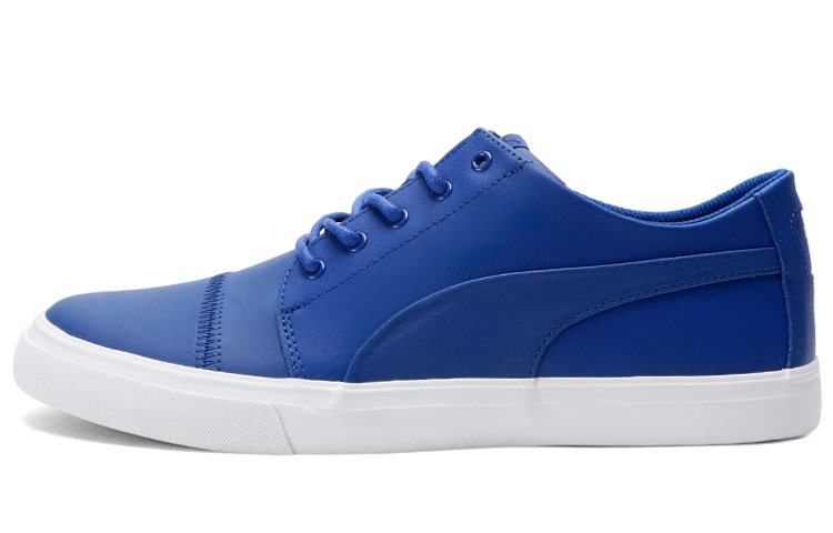 PUMA Skateboard Shoes Men's Low Top Blue