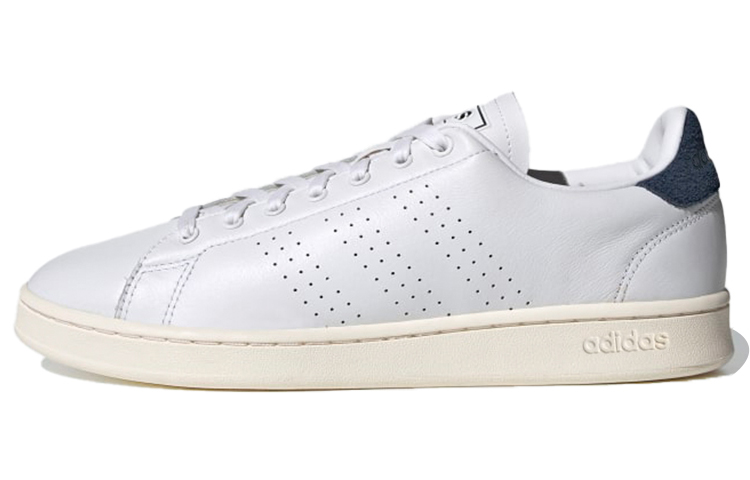 Мужские кеды adidas ADVANTAGE (бело-синий)