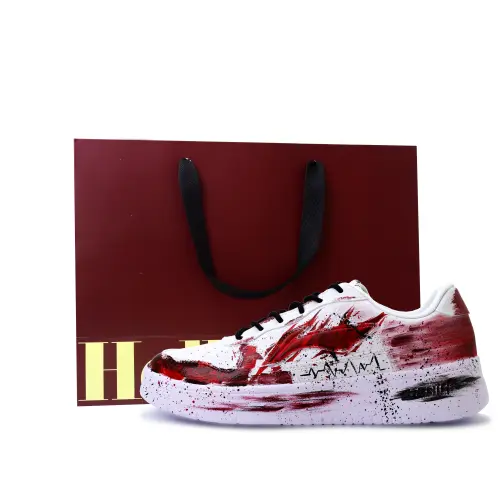 Li Ning Floating Boat Low top Skateboard Shoes Unisex White Red Black