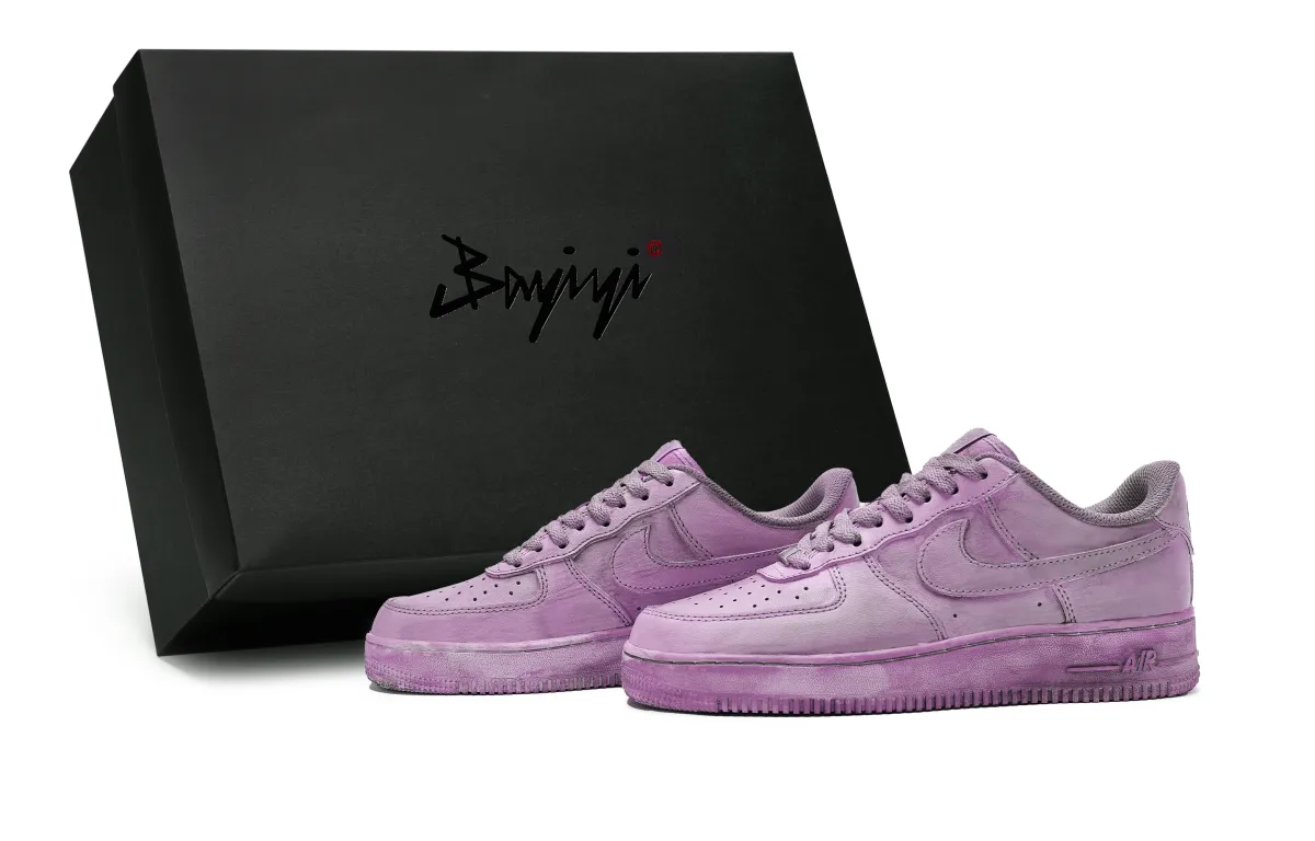 Nike Air Force 1 811 Manufacturing, Chunhui Pink, Special Shoe Box Low top Skateboard Shoes Unisex Pink