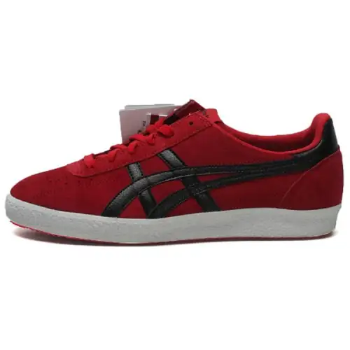Onitsuka Tiger Skateboard Shoes Unisex Low Top Red/Black/White