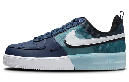 Nike Air Force 1 Low React Midnight Navy Teal