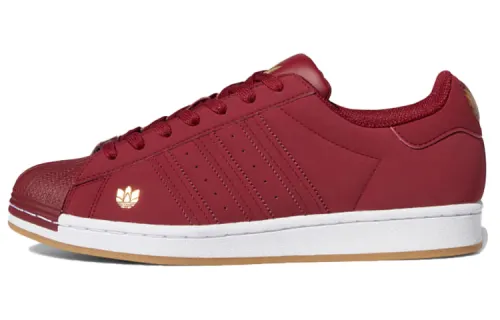 Adidas Superstar 'Collegiate Burgundy Gum'