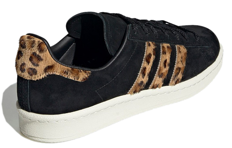 Кеды adidas originals CAMPUS 00s 80s (черно-коричневые) — Чёрный / коричневый / белый — фото 4