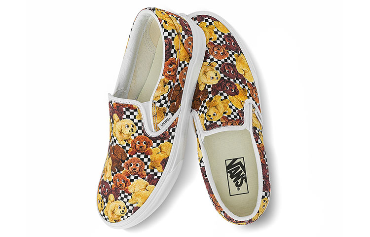 Слипоны Vans slip-on (разноцветные) — фото 4