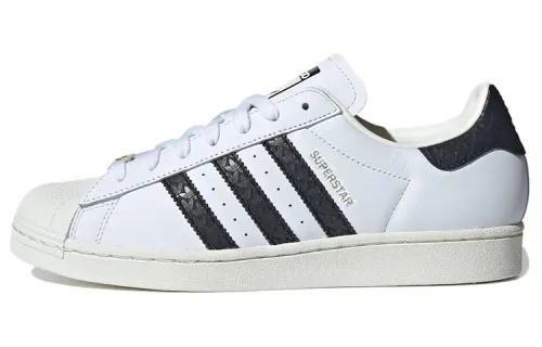 Adidas Superstar 'White Black Trefoil Stripes'