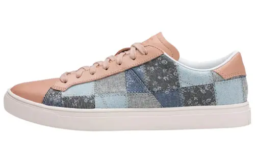 Onitsuka Tiger LawnShip Skateboard Shoes Unisex Low Top Pink/Blue Color