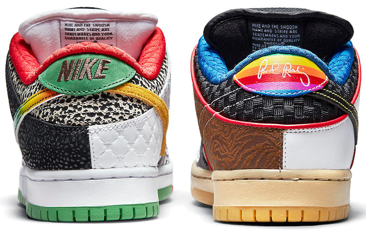 Кеды Nike Dunk SB Pro QS "What The Paul" (разноцветные) — фото 5