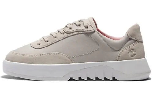 Timberland Supaway Skateboard Shoes Women's Low Top Beige Gray