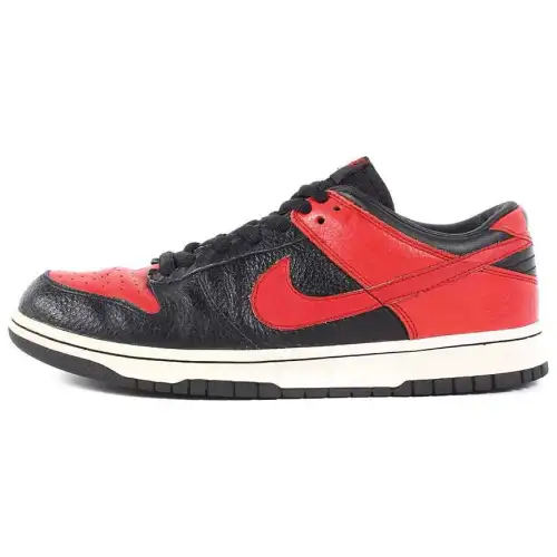 Nike Dunk Low Black Sport Red JD Sports