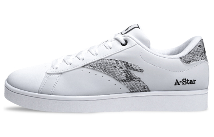 Anta Versatile Low top Skateboard Shoes Men's White Black