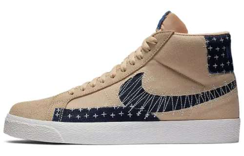 Nike Sb Zoom Blazer Mid Sashiko Sesame