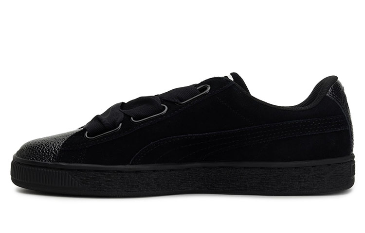 PUMA Suede Heart Bubble 'Black White' Women's