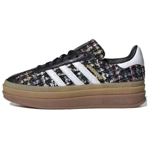 Adidas Originals Gazelle Abrasion Resistant Low top Skateboard Shoes Unisex Black White