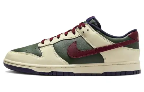 Nike Dunk 'from Nike, To You' Slip Resistant Abrasion Resistant Low top Skateboard Shoes Men's Beige Green Red
