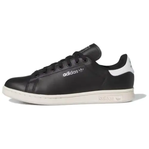 Adidas Originals Stan Smith Slip Resistant Abrasion Resistant Low top Skateboard Shoes Men's Black White