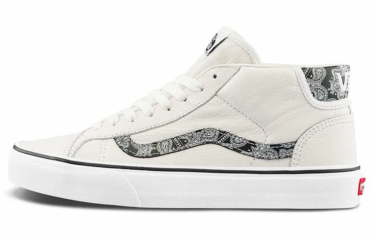 Mid Skool Vans 37 'Sport Paisley - White Black'