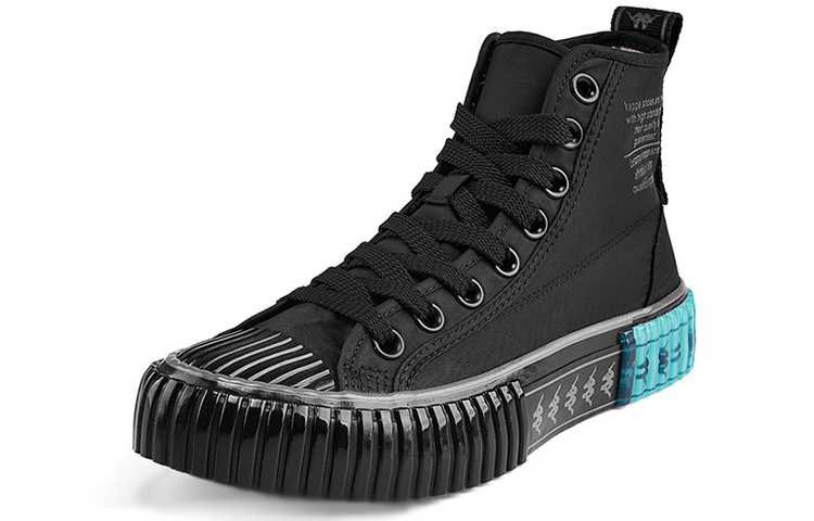 Kappa High top Skateboard Shoes Unisex Black