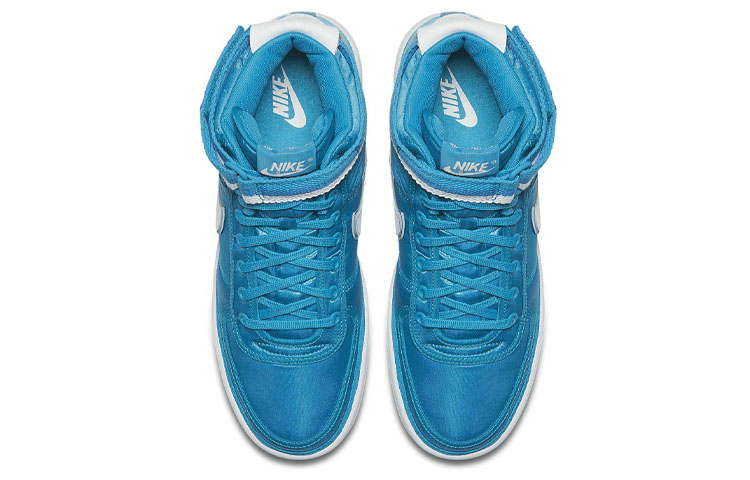 Мужские кеды Nike Air Vandal High Supreme (сине-белые) — Синий / белый — фото 4
