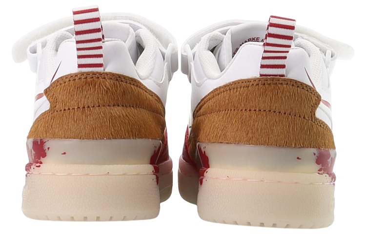 Кеды adidas originals FORUM Low "Killer Clown" (бело-красные) — фото 5