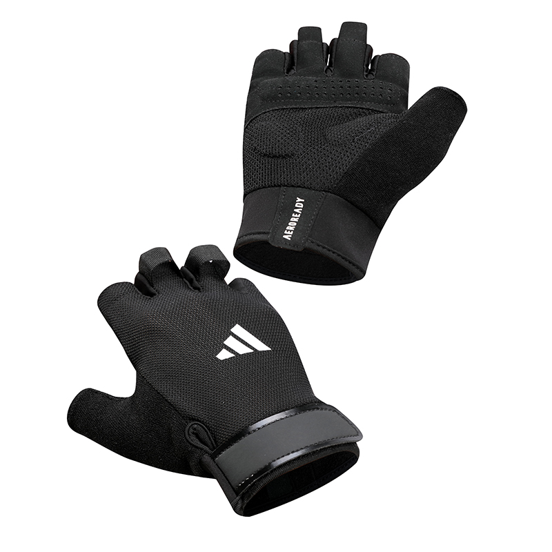 Перчатки adidas для фитнеса (черные)