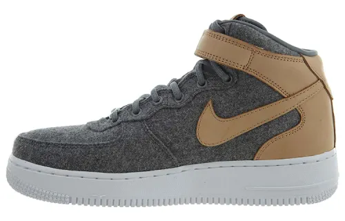 Nike Air Force 1 07 Mid Leather Premium 'Cool Grey' Women's