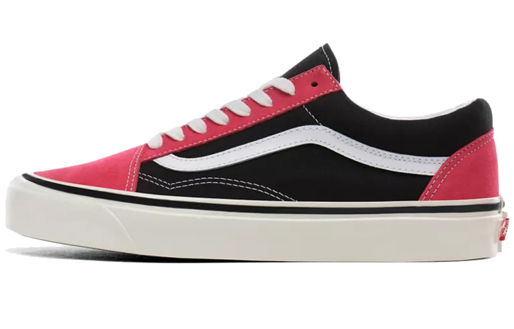 Vans Old Skool 36 36 DX retro low-cut sneakers for men and women, black pink
