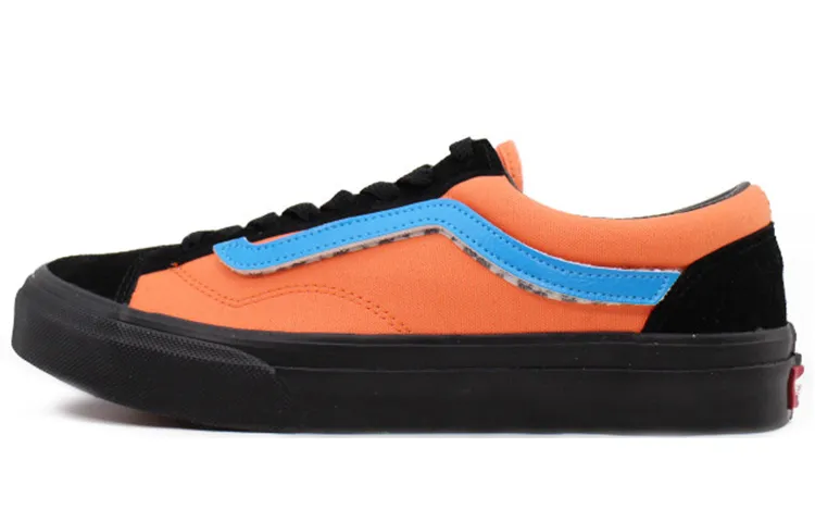 Vans Old Skool Low top Skateboard Shoes Unisex Orange Black Green