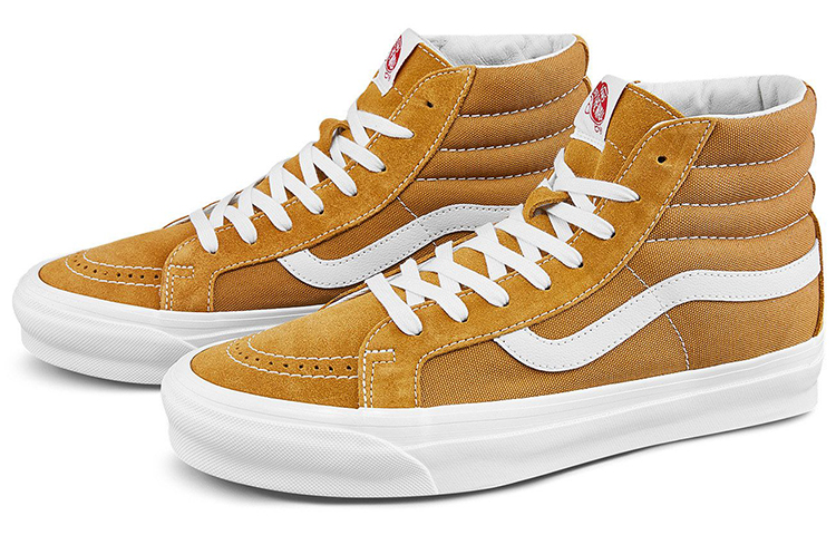Кеды Vans SK8 (оранжевые) — фото 3