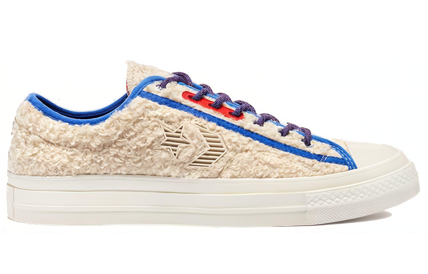 Кеды Converse Retro Sherpa (бежевые) — фото 2