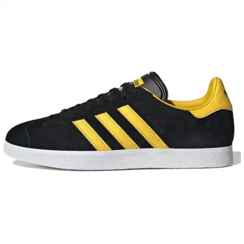 Adidas Gazelle 'Black Yellow' Women's