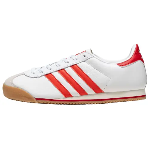 Adidas Originals K74 three-stripes leather sneakers
