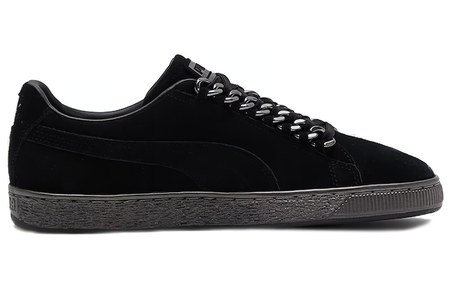 Кеды PUMA Suede Classic Chain (черные) — фото 2