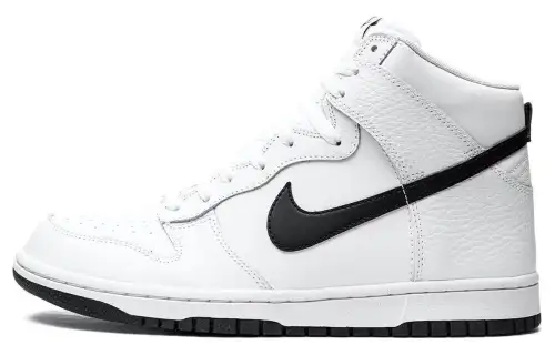 Nike Dunk High White Black 2012