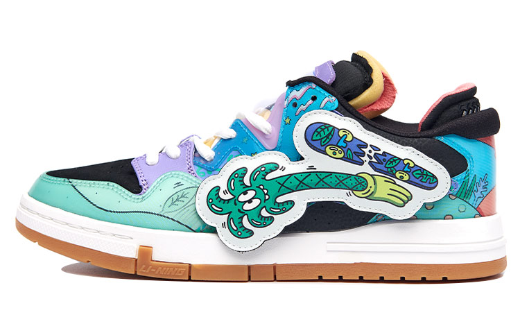 Steven Harrington x Li Ning Wave PRO Wave PRO Slip Resistant, Abrasion Resistant, Lightweight Low top Skateboard Shoes