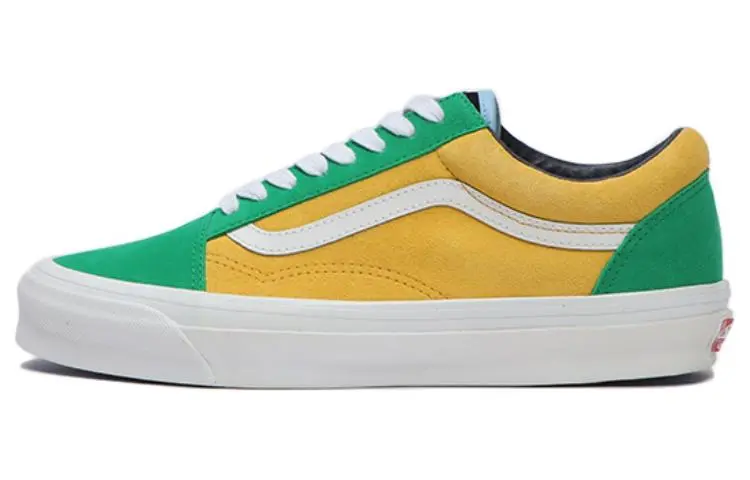 Vans Og Old Skool Lx 'Off The Wall Green Yellow'