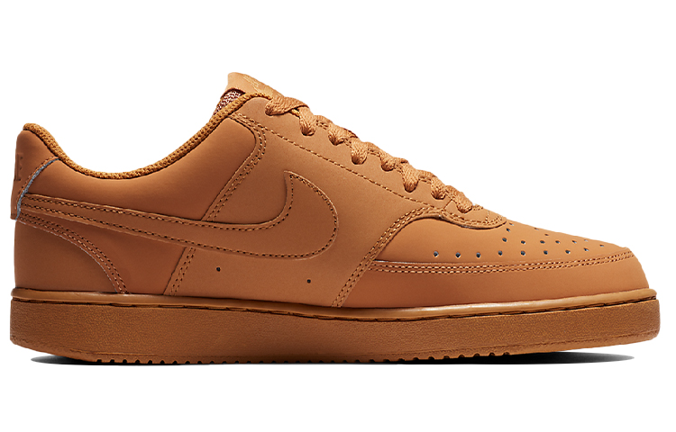 Мужские кеды Nike Court Vision Low (пшеничные) — 亚麻/亚麻/麦黄/麻线黄 — фото 2