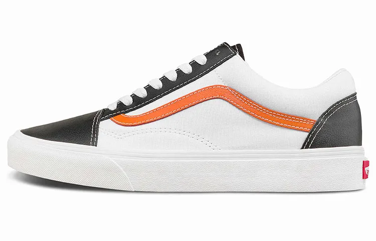 Old Skool Vans 'Classic Sport - Black White Orange'