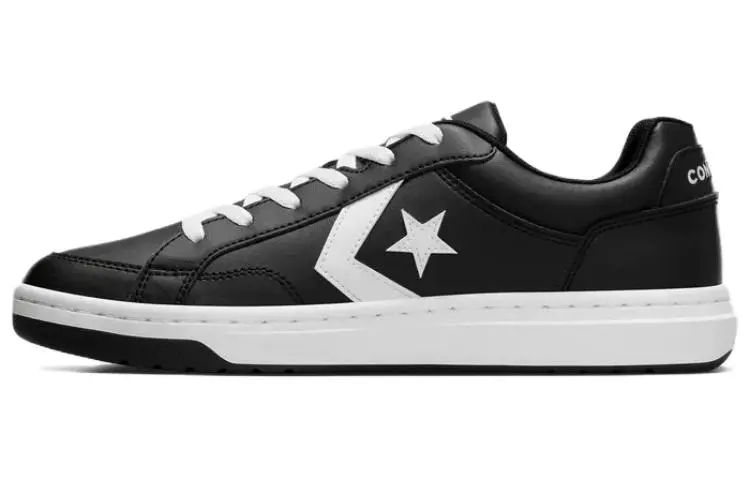 Converse Pro Blaze V2 Comfortable Slip Resistant Balance Lightweight Low top Skateboard Shoes Unisex Black White